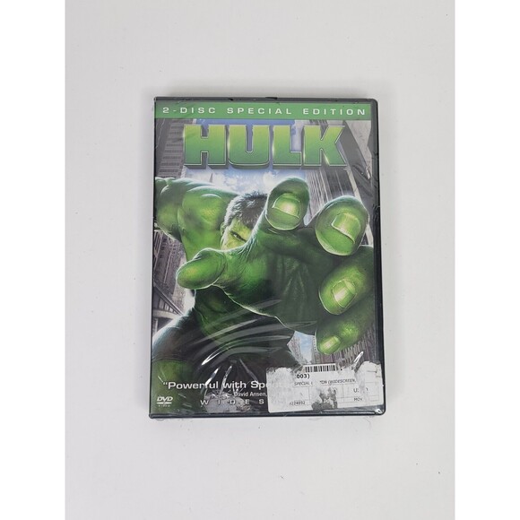 Hulk 2 Disc Special Edition DVD Brand New - Picture 1 of 2